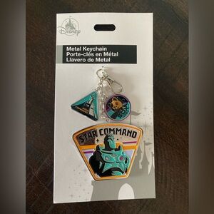 Buzz Lightyear Star Command metal bag charm